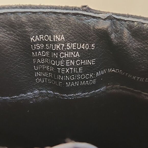 JUSTFAB POINTED TOE SIDE ZIPPER CLOSURE WOMEN'S ANKLE BOWNOT  BOOTIES - Picture 6 of 14